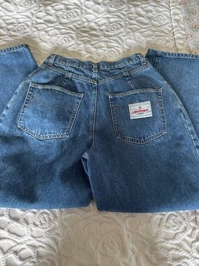Vintage Italian Laura Biagiotti High Waist Mom Jeans 33 90s